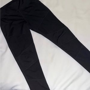 Black Mesh Leggings